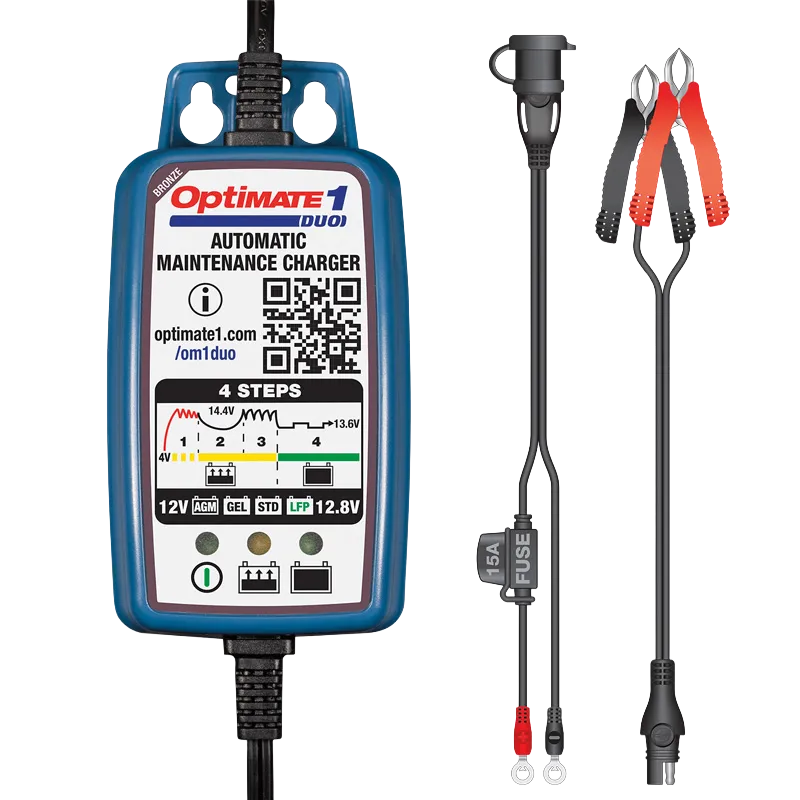 Optimate 1 Duo Batteriladdare