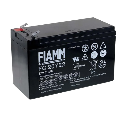 Batteri Fiamm FG 12V/7.2Ah